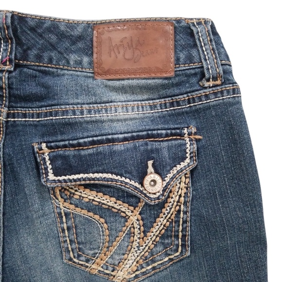 Ariya Jeans Women's Valetta‎ Stretch Bootcut Jeans Size 9/10 Short - Picture 7 of 12